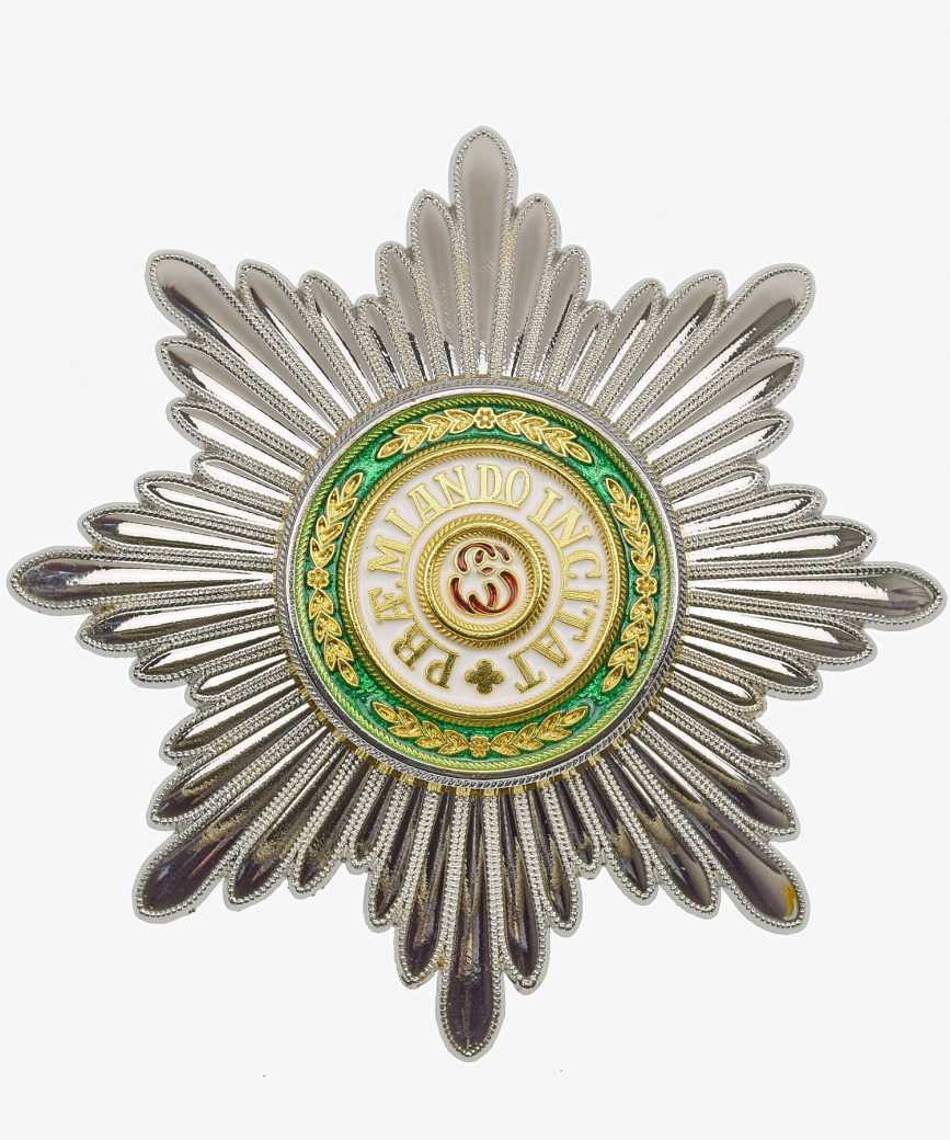 Russia, Order of St. Stanislaus, Breast Star, 1st Class